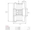AS-PL Alternátorová volnoběžka APL AFP3064S, AFP3064S