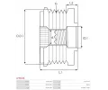 AS-PL Altern�torov� volnob�ka APL AFP6038, AFP6038