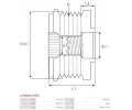 AS-PL Alterntorov volnobka APL AFP6088(LITENS), AFP6088(LITENS)