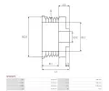 AS-PL emenice alterntoru APL AP0090PR, AP0090PR