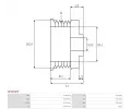 AS-PL emenice alterntoru APL AP4009PR, AP4009PR