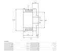 AS-PL emenice alterntoru APL AP5066S, AP5066S