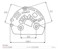 AS-PL epika alterntoru APL APC3064S, APC3064S
