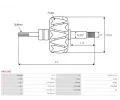 AS-PL Rotor alterntoru APL AR0106S, AR0106S