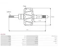 AS-PL Rotor alterntoru APL AR1020S, AR1020S