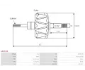 AS-PL Rotor alterntoru APL AR5023R, AR5023R