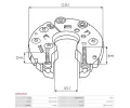 AS-PL Drk, pruba pohonu genertoru APL ARC0232S, ARC0232S