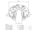 AS-PL Usmrova alterntoru APL ARC0253S, ARC0253S