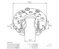 AS-PL Usm�r�ova� altern�toru APL ARC3148S, ARC3148S