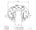 AS-PL Drk, pruba pohonu genertoru APL ARC3185S, ARC3185S