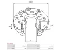 AS-PL Drk, pruba pohonu genertoru APL ARC3214S, ARC3214S