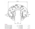 AS-PL Usmrova alterntoru APL ARC9002, ARC9002