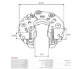 AS-PL Usmrova alterntoru APL ARC9057S, ARC9057S