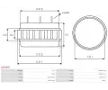 AS-PL Stator alterntoru APL AS0105S, AS0105S