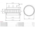 AS-PL Stator alterntoru APL AS0117S, AS0117S