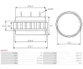AS-PL Stator alterntoru APL AS1017S, AS1017S