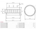 AS-PL Stator alterntoru APL AS2026S, AS2026S
