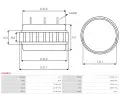 AS-PL Stator alterntoru APL AS5081S, AS5081S