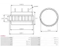 AS-PL Stator alterntoru APL AS5084S, AS5084S