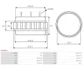 AS-PL Stator alterntoru APL AS5091S, AS5091S