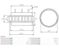 AS-PL Stator alterntoru APL AS9033S, AS9033S