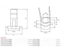 AS-PL Kluzn krouek genertoru APL ASL9072S, ASL9072S