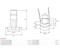 AS-PL Kluzn krouek genertoru APL ASL9073S, ASL9073S