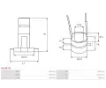 AS-PL Kluzn krouek genertoru APL ASL9074S, ASL9074S