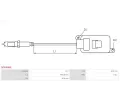 AS-PL NOx - senzor vst�ikov�n� mo�oviny APL NOX9465, NOX9465