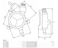 AS-PL Sac pumpa APL P6009S, P6009S