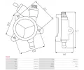 AS-PL Vakuové čerpadlo brzdového systému APL P9002, P9002