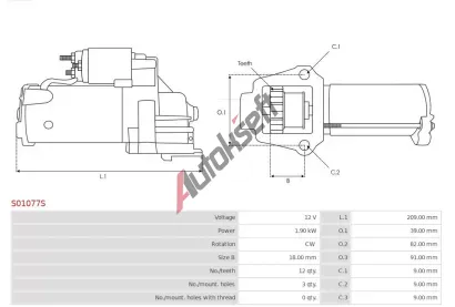 AS-PL Start�r APL S01077S, S01077S