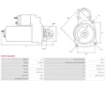 AS-PL Start�r APL S3017(VALEO), S3017(VALEO)
