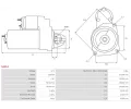 AS-PL Startér APL S4014, S4014