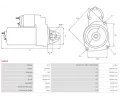 AS-PL Startér APL S4018, S4018