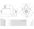AS-PL Startér APL S5109SR, S5109SR