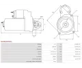 AS-PL Startr APL S6188(DENSO), S6188(DENSO)