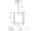AS-PL Uhlkov kart startru APL SB0040S, SB0040S