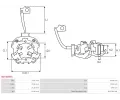 AS-PL Drk uhlkovho karte APL SBH0095S, SBH0095S