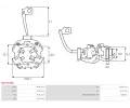 AS-PL Dr��k uhl�kov�ho kart��e APL SBH5038S, SBH5038S