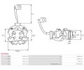 AS-PL Drk uhlkovho karte APL SBH6034S, SBH6034S
