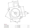 AS-PL Kryt startru karburtoru APL SBR0100S, SBR0100S