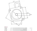 AS-PL Kryt startru karburtoru APL SBR0254S, SBR0254S