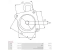 AS-PL Kryt startru karburtoru APL SBR0260S, SBR0260S