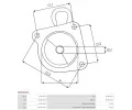 AS-PL Kryt startru karburtoru APL SBR0290S, SBR0290S