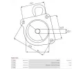 AS-PL Kryt startéru karburátoru APL SBR0315S, SBR0315S