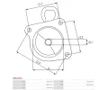 AS-PL Kryt startru karburtoru APL SBR3033S, SBR3033S