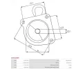 AS-PL Kryt startru karburtoru APL SBR4009PR, SBR4009PR