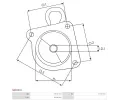 AS-PL Kryt startru karburtoru APL SBR5031, SBR5031