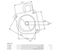 AS-PL Kryt startru karburtoru APL SBR5127S, SBR5127S